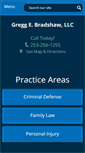 Mobile Screenshot of bradshawlawfirm.com